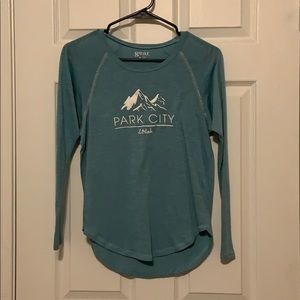 Park City Utah Long Sleeve Soft Shirt